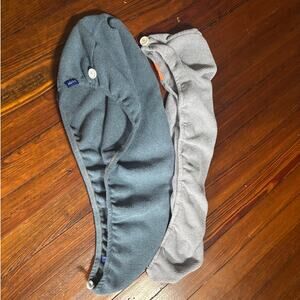 Lot of 2 Aquis Hair Drying Towels